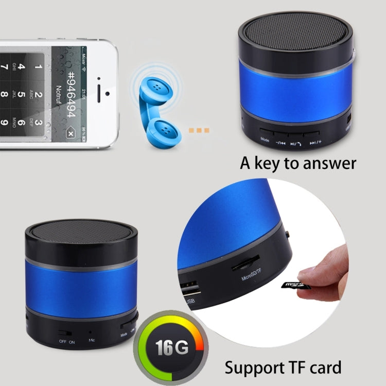 YX-S09U Multifunctional Mini Card Music Playback Bluetooth Speaker , with Color Light, Support Handfree Call & TF Card & U-disk & AUX Audio & FM Function & Earphone Out