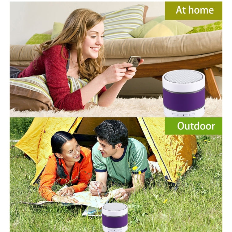 YX-S09U Multifunctional Mini Card Music Playback Bluetooth Speaker , with Color Light, Support Handfree Call & TF Card & U-disk & AUX Audio & FM Function & Earphone Out