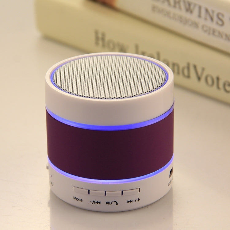 YX-S09U Multifunctional Mini Card Music Playback Bluetooth Speaker , with Color Light, Support Handfree Call & TF Card & U-disk & AUX Audio & FM Function & Earphone Out