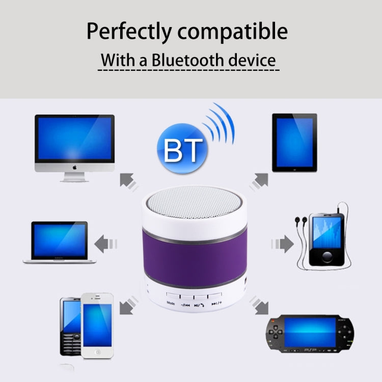 YX-S09U Multifunctional Mini Card Music Playback Bluetooth Speaker , with Color Light, Support Handfree Call & TF Card & U-disk & AUX Audio & FM Function & Earphone Out