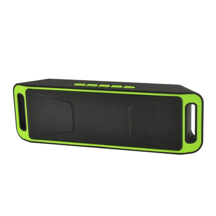 SC208 Multifunctional Card Music Playback Bluetooth Speaker, Support Handfree Call & TF Card & U-disk & AUX Audio & FM Function