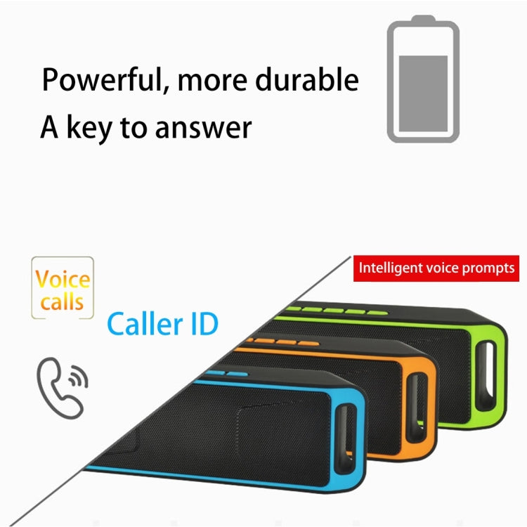 SC208 Multifunctional Card Music Playback Bluetooth Speaker, Support Handfree Call & TF Card & U-disk & AUX Audio & FM Function