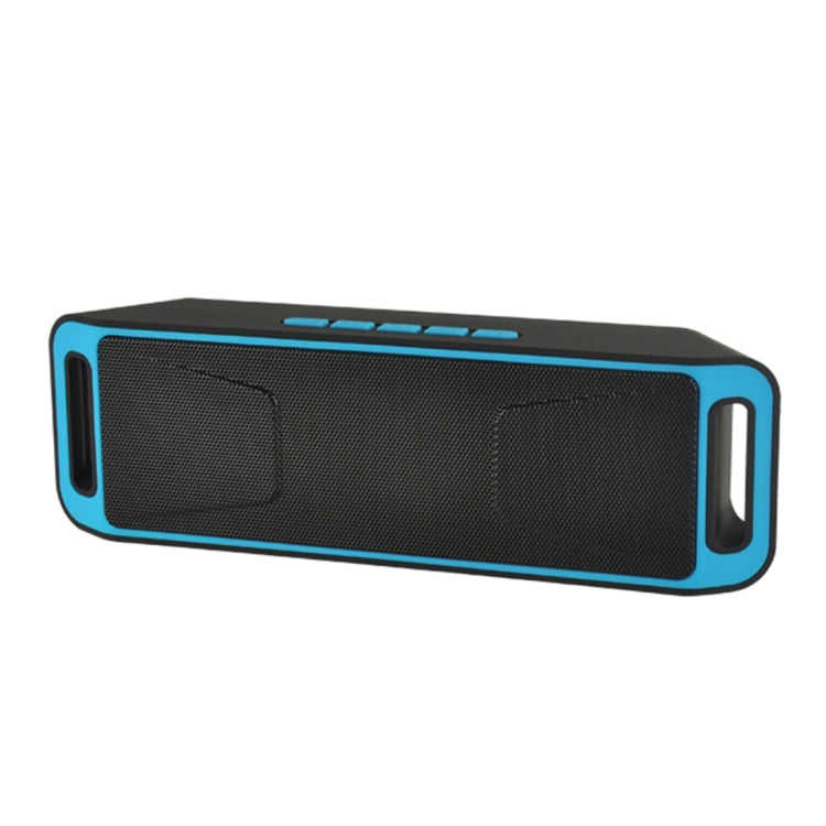 SC208 Multifunctional Card Music Playback Bluetooth Speaker, Support Handfree Call & TF Card & U-disk & AUX Audio & FM Function