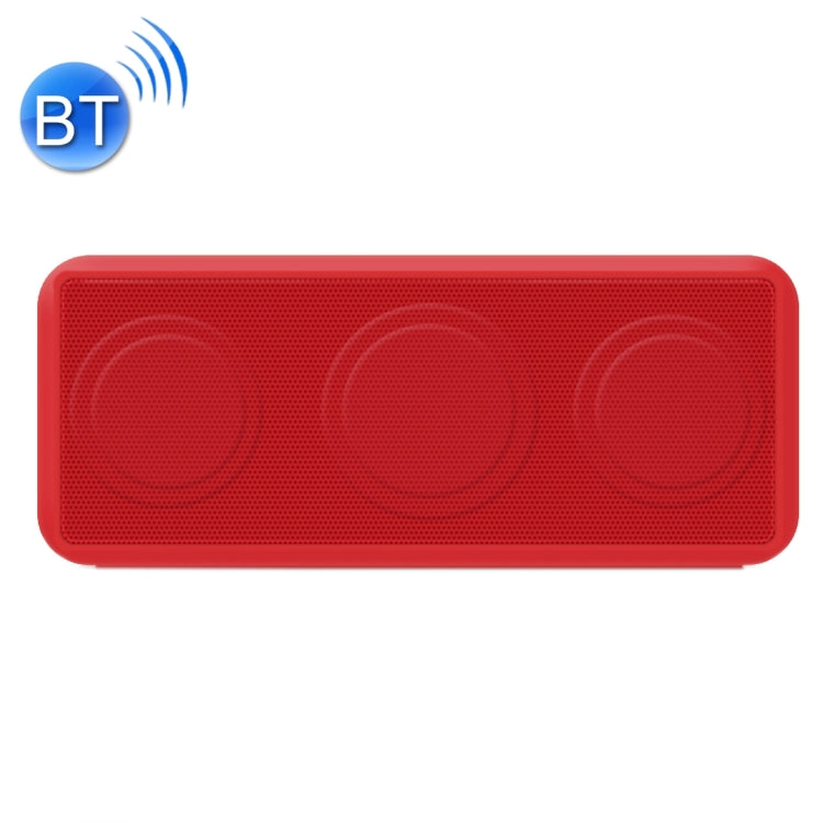 SC209 Multifunctional Card Music Playback Bluetooth Speaker, Support Handfree Call & TF Card & U-disk & AUX Audio & FM Function(Red)