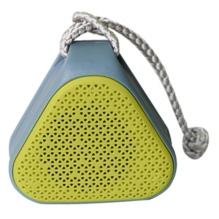 W-KING S2 Portable Bluetooth 4.1 Stereo Speaker, with Built-in MIC & Lanyard, Support Hands-free & Aux-in & TF Card & FM & MP3, Bluetooth Distance: 10m(Yellow)
