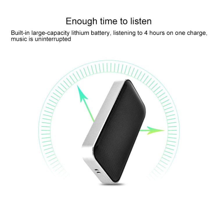 BT207 Portable Wireless Ultra-thin Bluetooth Speaker Mini Audio