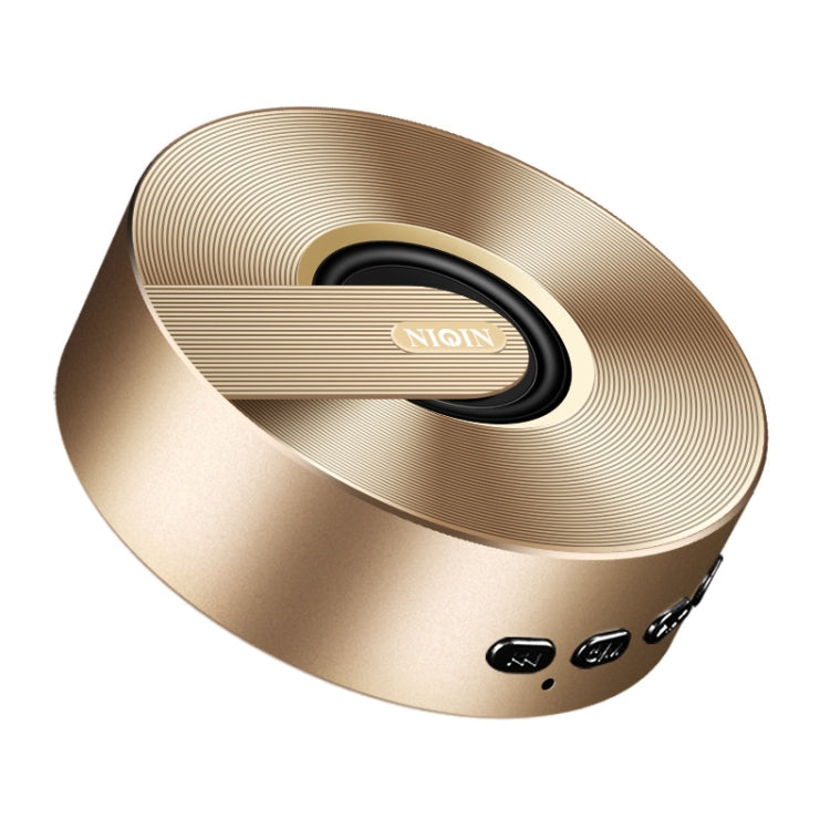 S1 Mini Bluetooth Speaker WeChat Collection Voice Broadcaster (Gold)