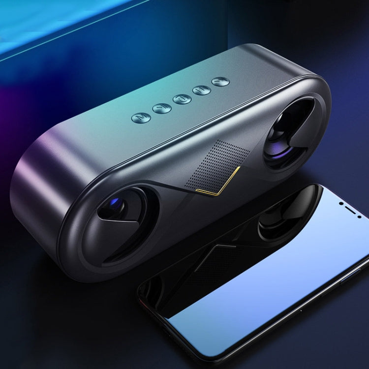 S6 Portable Subwoofer Mini Card Bluetooth Speaker