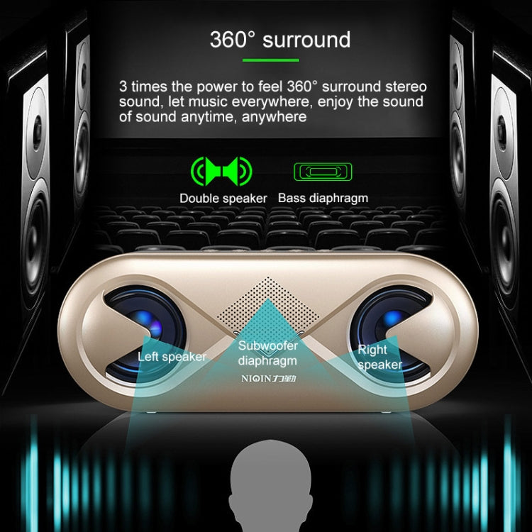 S6 Portable Subwoofer Mini Card Bluetooth Speaker