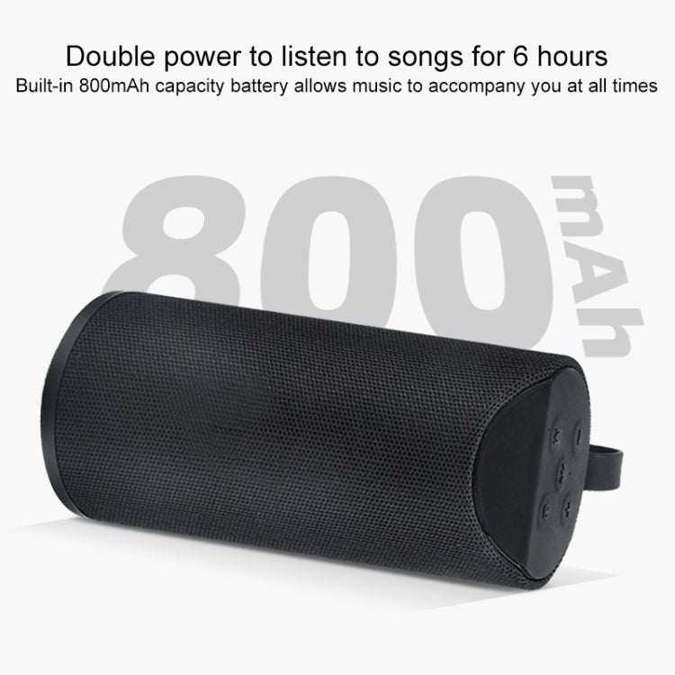 113 Mobile Phone Fabric Bluetooth Speaker, Support Hands-free Call & FM & U Disk & 32GB TF Card & AUX