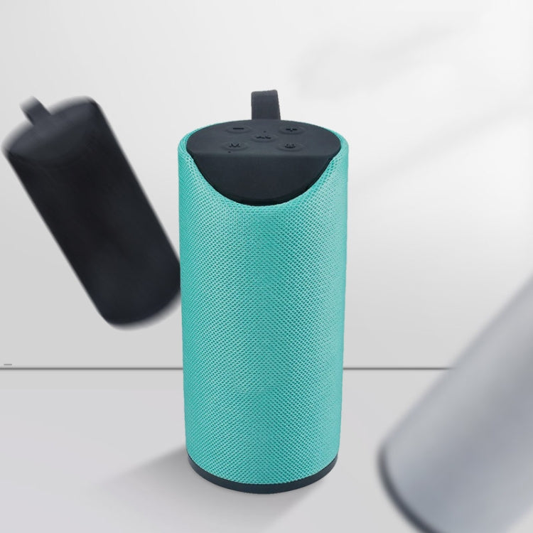 113 Mobile Phone Fabric Bluetooth Speaker, Support Hands-free Call & FM & U Disk & 32GB TF Card & AUX