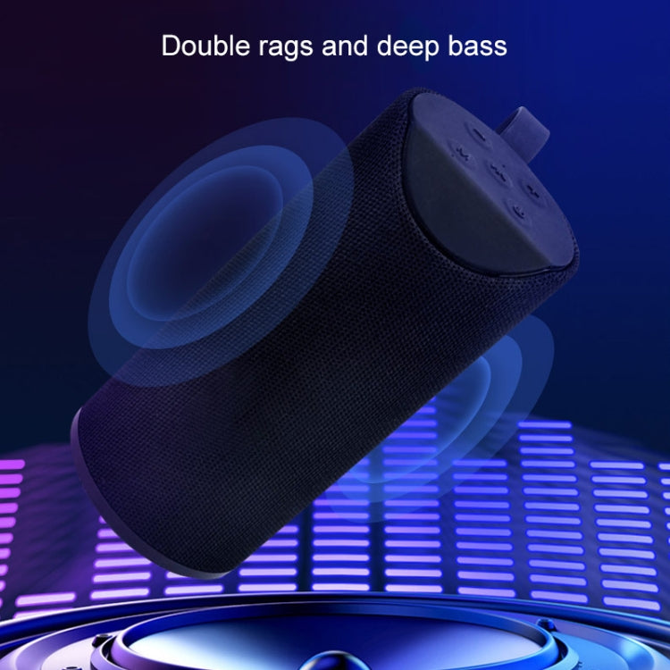 113 Mobile Phone Fabric Bluetooth Speaker, Support Hands-free Call & FM & U Disk & 32GB TF Card & AUX