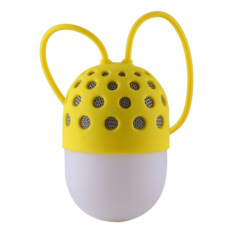 Portable Sporty 360 Degree Stereo Music IPX4 Waterproof Firefly Bluetooth Speaker, Built-in HD MIC, Bluetooth Distance: 10m, Compatible with iPad, Laptop, iPhone and Other Smart Phones