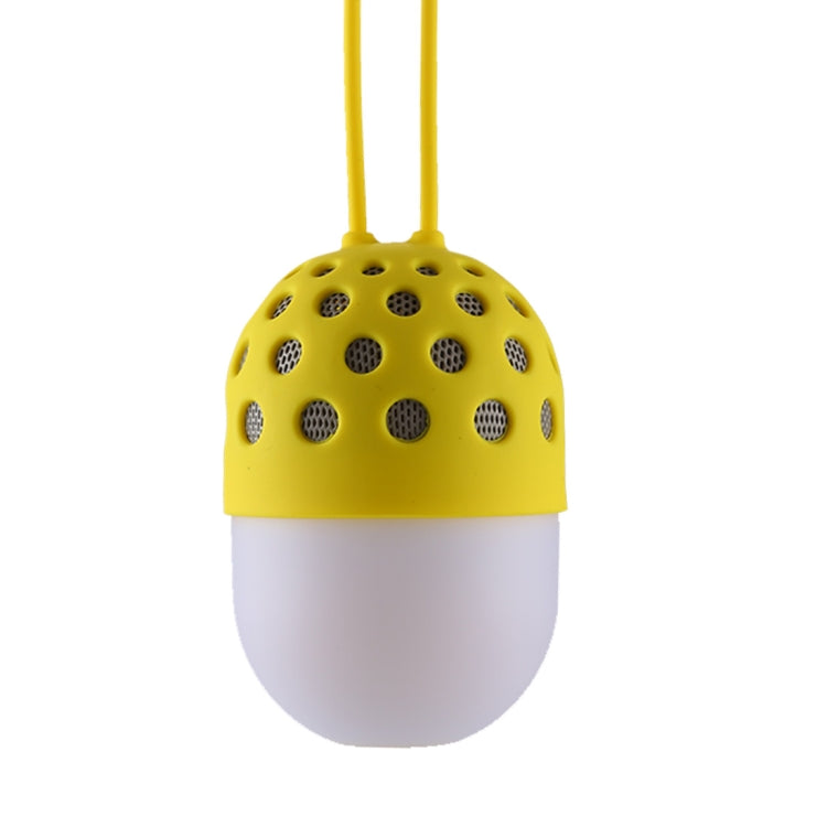 Portable Sporty 360 Degree Stereo Music IPX4 Waterproof Firefly Bluetooth Speaker, Built-in HD MIC, Bluetooth Distance: 10m, Compatible with iPad, Laptop, iPhone and Other Smart Phones