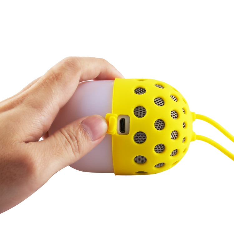 Portable Sporty 360 Degree Stereo Music IPX4 Waterproof Firefly Bluetooth Speaker, Built-in HD MIC, Bluetooth Distance: 10m, Compatible with iPad, Laptop, iPhone and Other Smart Phones