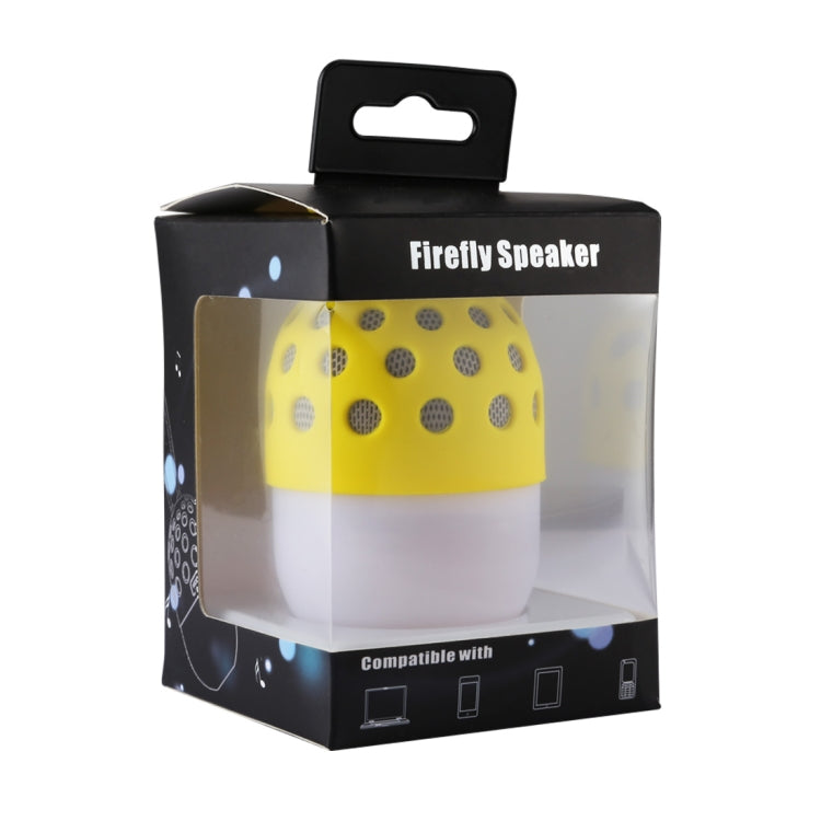 Portable Sporty 360 Degree Stereo Music IPX4 Waterproof Firefly Bluetooth Speaker, Built-in HD MIC, Bluetooth Distance: 10m, Compatible with iPad, Laptop, iPhone and Other Smart Phones