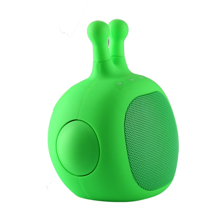 Portable Stereo Music Wireless Bluetooth Speaker, Built-in MIC & 3.5mm Audio Cable, Support Hands-free Calls & TF Card, Bluetooth Distance: 10m (Green)