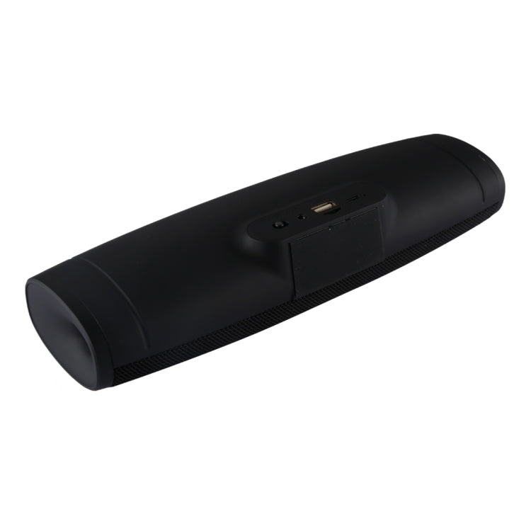 E9 Portable Waterproof Stereo Music Wireless Sports Bluetooth Speaker Mini TV with Strap, Built-in MIC, Support Hands-free Calls & TF Card & AUX Audio, Bluetooth Distance: 10m (Black)