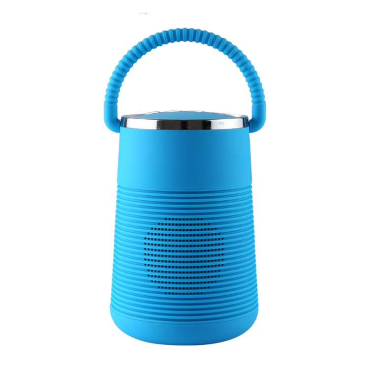 X27 Portable Stereo Music Wireless Bluetooth Speaker, Built-in MIC, Support Hands-free Calls & TF Card & AUX Audio & FM Function, Bluetooth Distance: 10m (Blue)