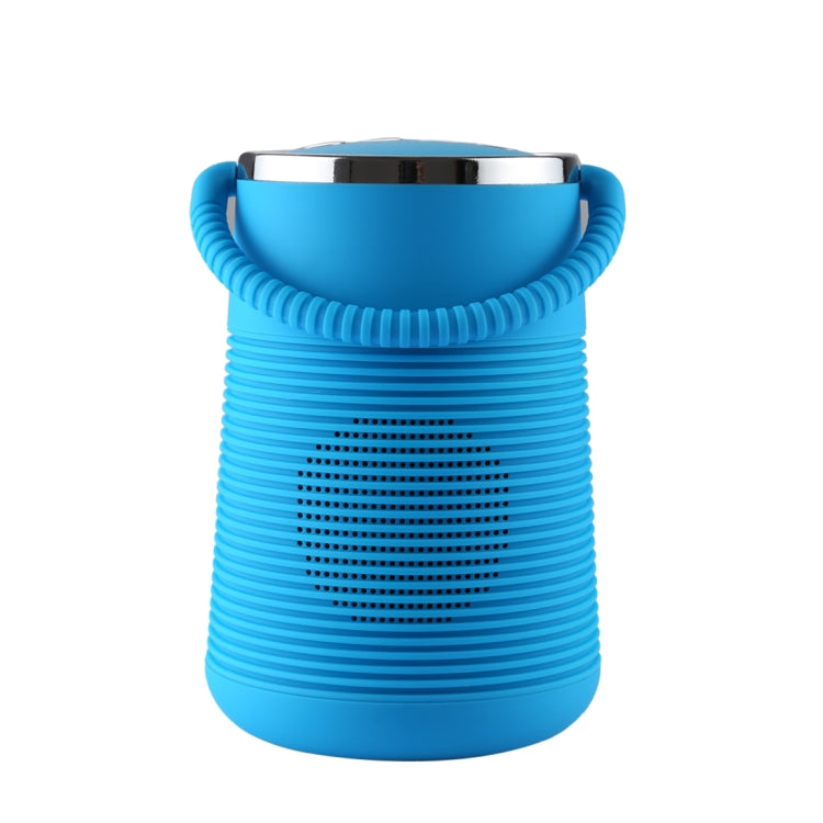 X27 Portable Stereo Music Wireless Bluetooth Speaker, Built-in MIC, Support Hands-free Calls & TF Card & AUX Audio & FM Function, Bluetooth Distance: 10m (Blue)