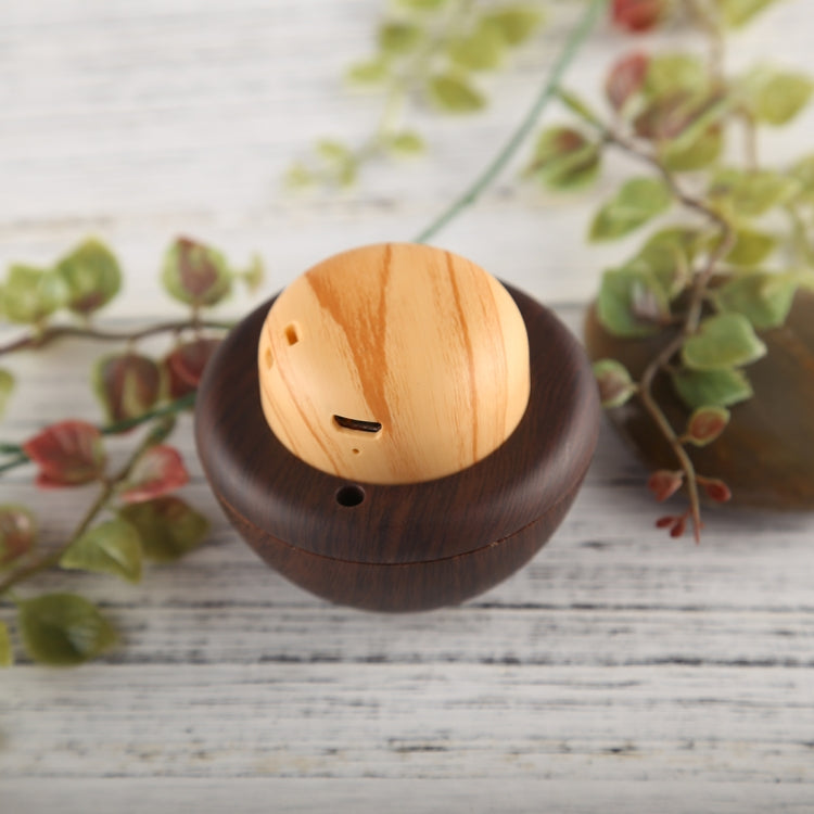 PC-1 Mini Portable Mushroom Shape Wood Wireless Bluetooth Stereo Speaker with Rope, For Mobile Phones / Tablets / Laptops, Support Hands-free Calls & A2DP / AVRCP / HFP / HSP, Bluetooth Distance: 10m