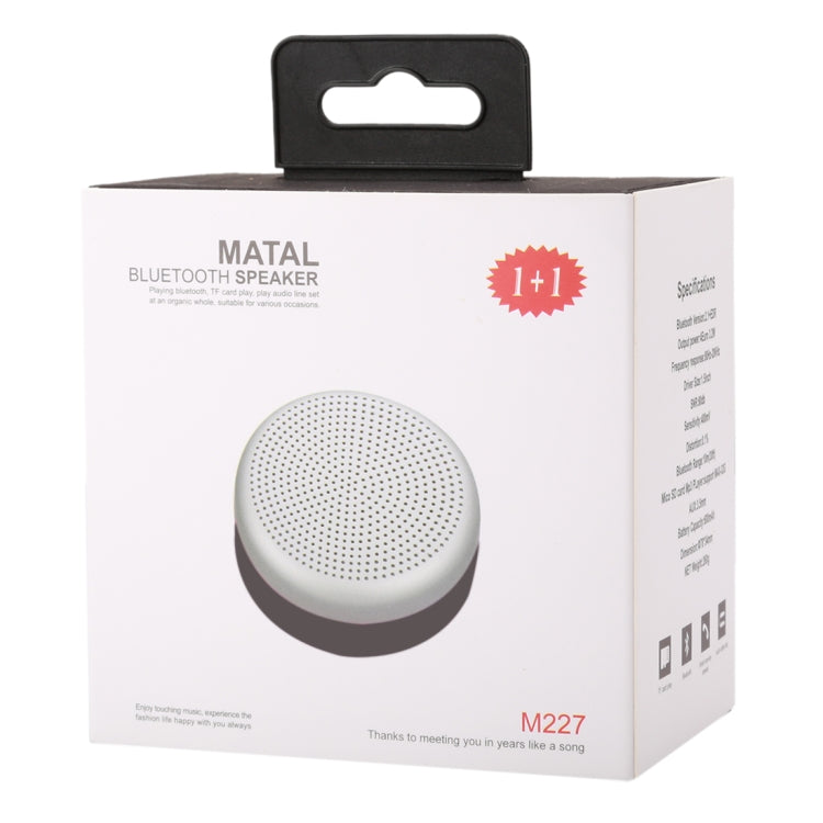 M227 Multifunctional Card Music Playback Bluetooth Speaker, Support Handfree Call & TF Card & AUX Audio Function