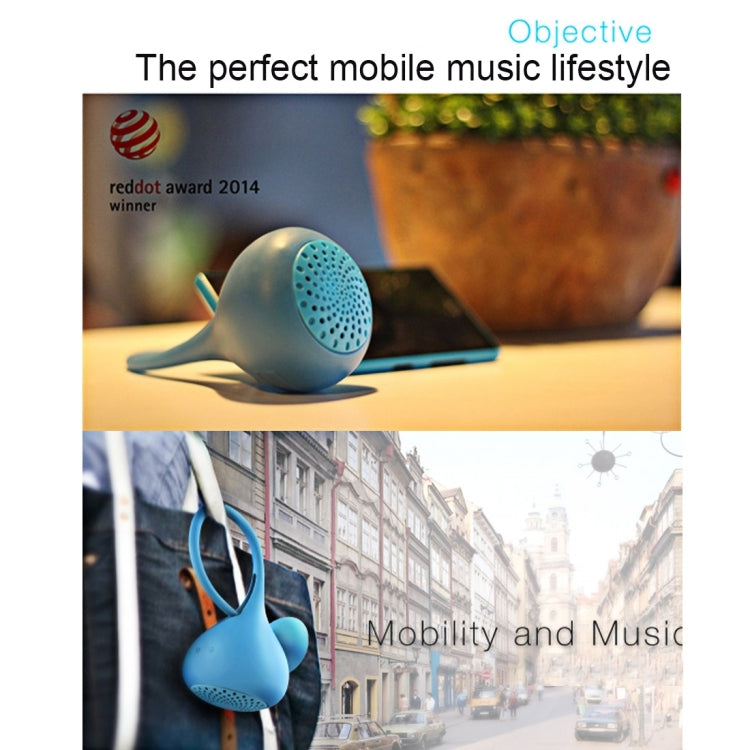 Boboo Flexible Portable Wireless Bluetooth Speaker, with Suction Cup