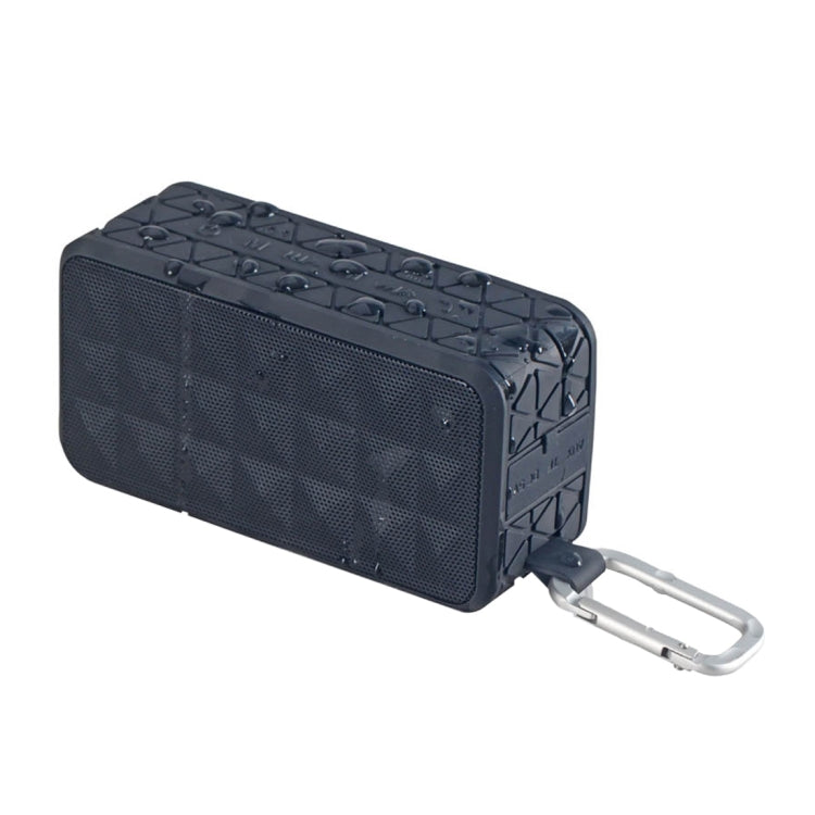 Z18 3ATM Waterproof Bluetooth Speaker with Hanging Hook, Support Hands-free Calls & TF Card & AUX(Black)
