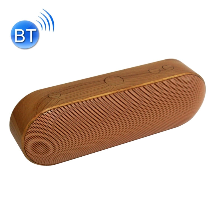 Z3 Mini Portable Wood Grain Pattern Bluetooth Stereo Speaker, with MIC, Support Hands-free Calls & TF Card & AUX, Bluetooth Distance: 10m