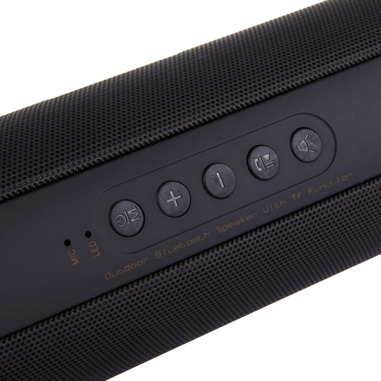 T2 3ATM Waterproof Portable Bluetooth Stereo Speaker, with Built-in MIC & LED & Hanging Hook, Support Hands-free Calls & TF Card, Bluetooth Distance: 10m