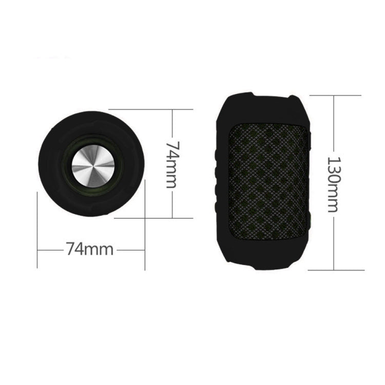 Portable Outdoor Riding Bluetooth Stereo Speaker, with Built-in MIC, Support Hands-free Calls & TF Card & AUX IN, Bluetooth Distance: 10m