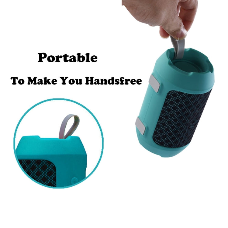 Portable Outdoor Riding Bluetooth Stereo Speaker, with Built-in MIC, Support Hands-free Calls & TF Card & AUX IN, Bluetooth Distance: 10m