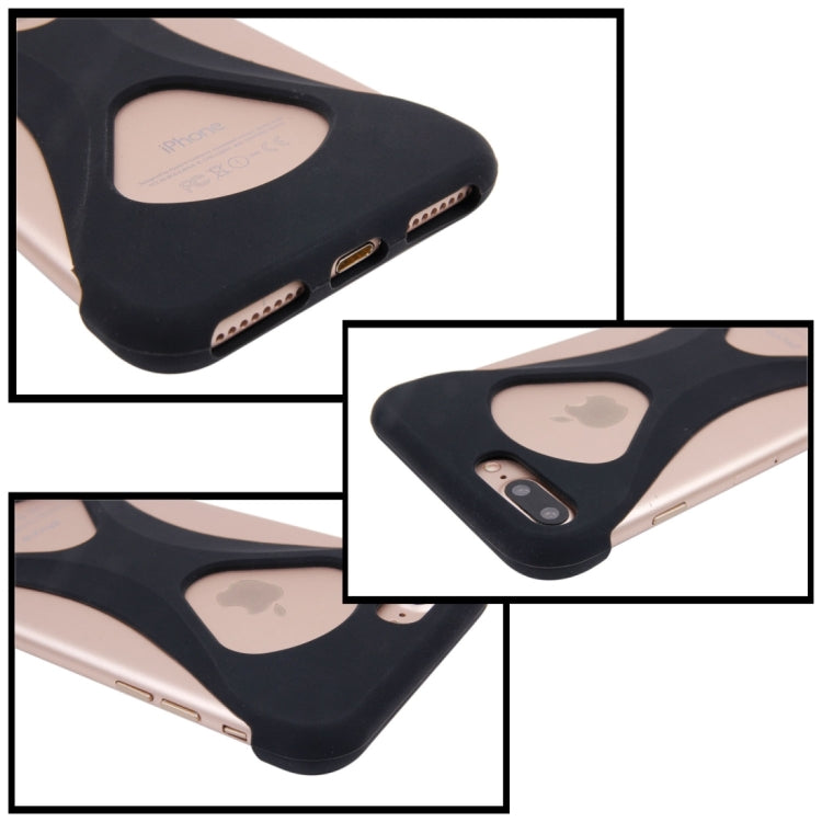 For iPhone 8 Plus & 7 Plus Anti-drop Silicone Protective Sleeve