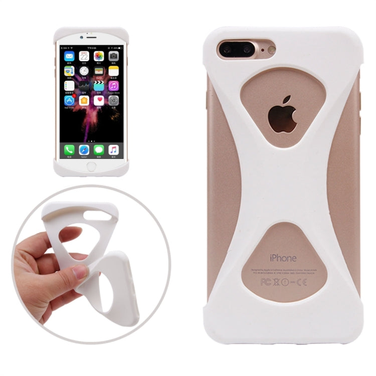 For iPhone 8 Plus & 7 Plus Anti-drop Silicone Protective Sleeve