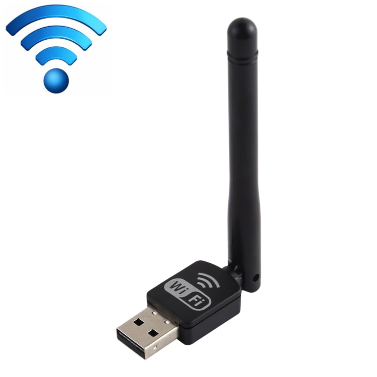 LV-UW11RK-2db USB 2.0 150Mbps 2.4GHz WiFi Wireless Adapter + Antenna