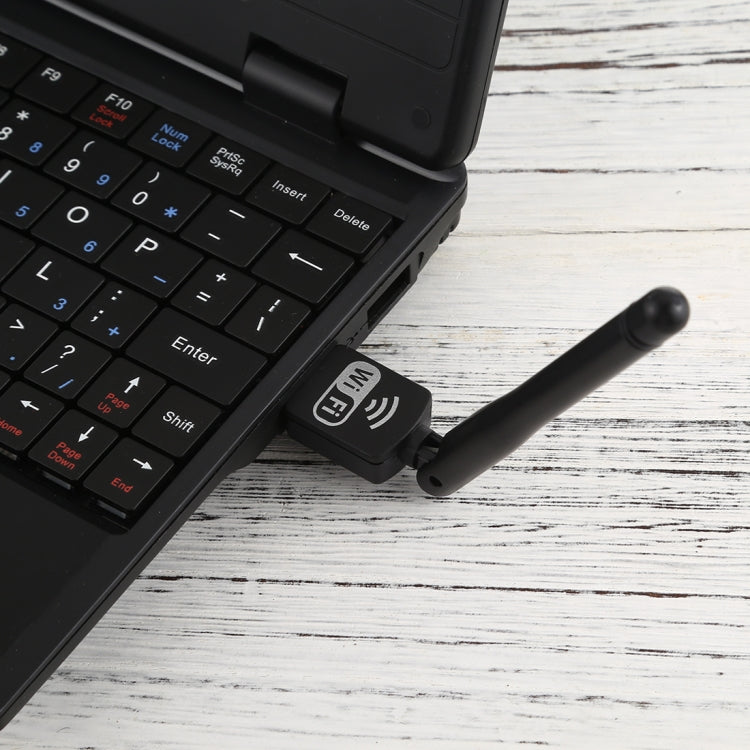 LV-UW11RK-2db USB 2.0 150Mbps 2.4GHz WiFi Wireless Adapter + Antenna