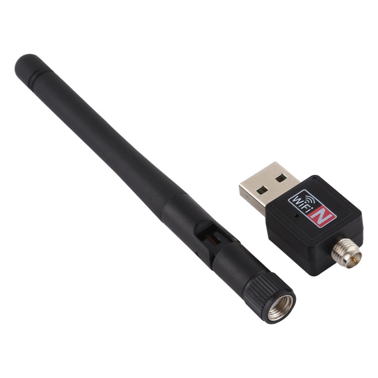 LV-UW02RK-2DB USB 2.0 150Mbps 2.4GHz WiFi Wireless Adapter + Antenna