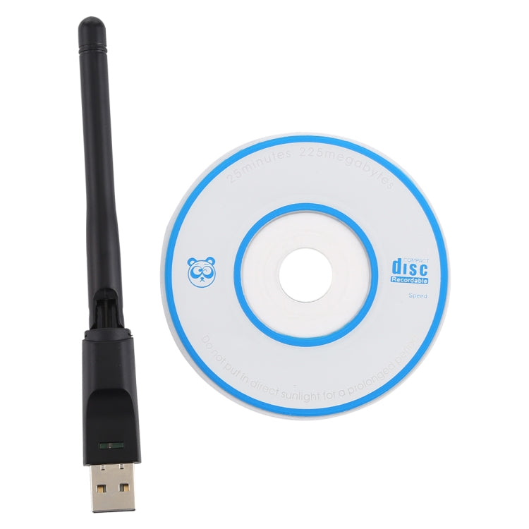 LV-UW07-8188 2.4GHz 150Mbps Wireless-N USB Adapter + Antenna