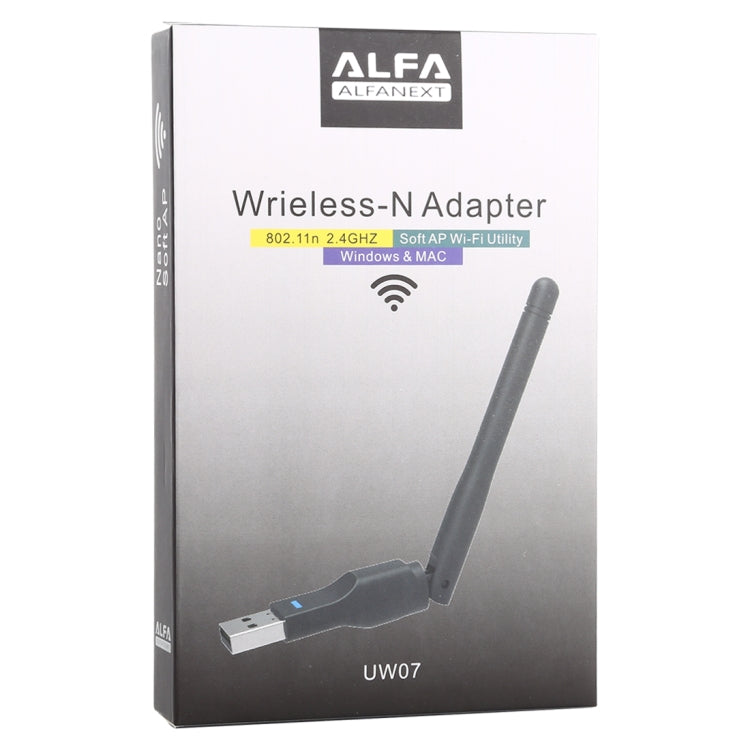 LV-UW07-8188 2.4GHz 150Mbps Wireless-N USB Adapter + Antenna