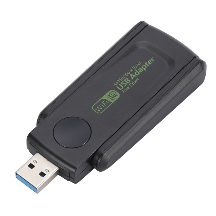 1516 Driverless Wireless Network Card Gigabit Dual Band 5G 150Mbps Computer USB Network Card  - Black