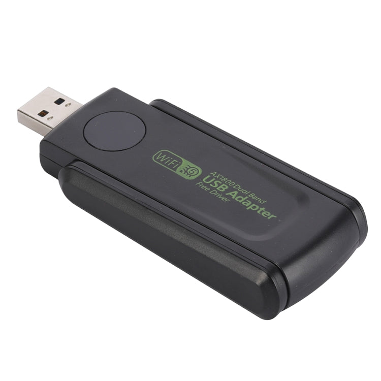 1516 Driverless Wireless Network Card Gigabit Dual Band 5G 150Mbps Computer USB Network Card  - Black