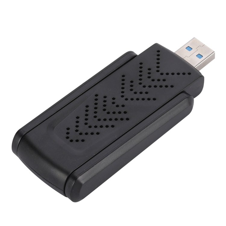 1516 Driverless Wireless Network Card Gigabit Dual Band 5G 150Mbps Computer USB Network Card  - Black
