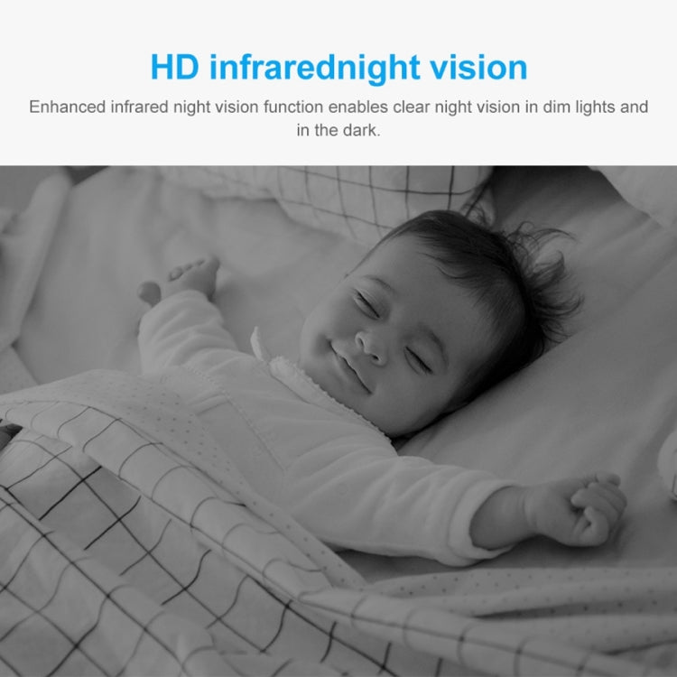 FV-A1801-720P 1.0MP 720P HD 180 Degrees Wide Angle WiFi Security IP Camera, Support Infrared Night Vision / Motion Detection / TF Card, EU Plug
