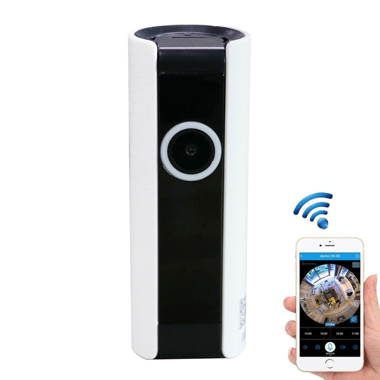 FV-A1802-720P 1.0MP 720P HD 180 Degrees Wide Angle WiFi Security IP Camera, Support Motion Detection / TF Card, EU Plug