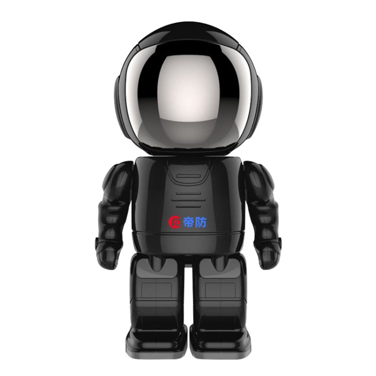 Difang DF- Y006 720P Intelligent Robot Wireless Camera HD Night Vision Wifi Network Phone Remote Home Monitor(Black)