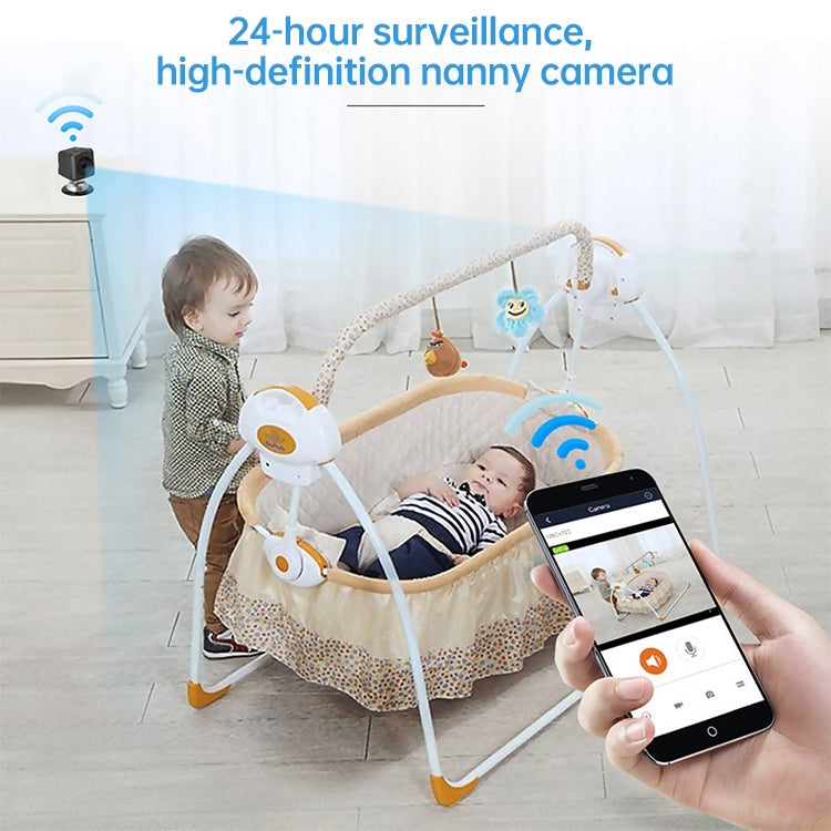 A1081 720P P2P IP Camera / Wireless WiFi remote monitoring  Mini DV Camera, with IR Night Vision & Built-in Magnet Function & Mobile Phone Remote Control(Black)