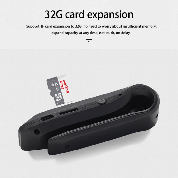 A1803 1280 Ã— 960P Portable Camera Pen / Portable recorder, with TF Card Slot & Support WIFI & Mobile Phones Control(Black)