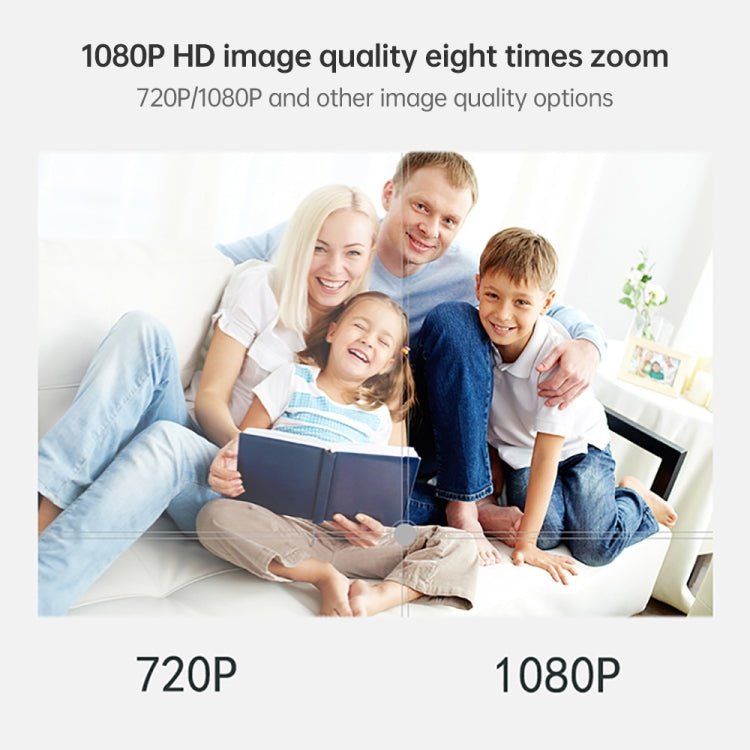 Q12 Mini 1080P HD WiFi IP Camera, Support Infrared Night Vision & Motion Detection & TF Card (128GB Max)(Black)