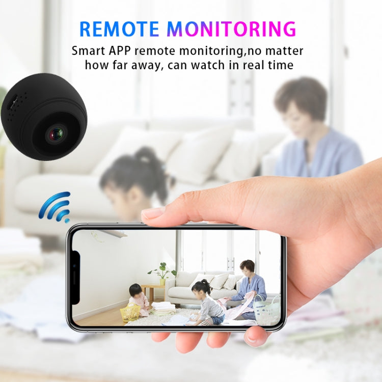 V1 HD 1080P Camera Lens, Supports WIFI & Remote Monitoring &155 degrees Wide Angle & TF Card