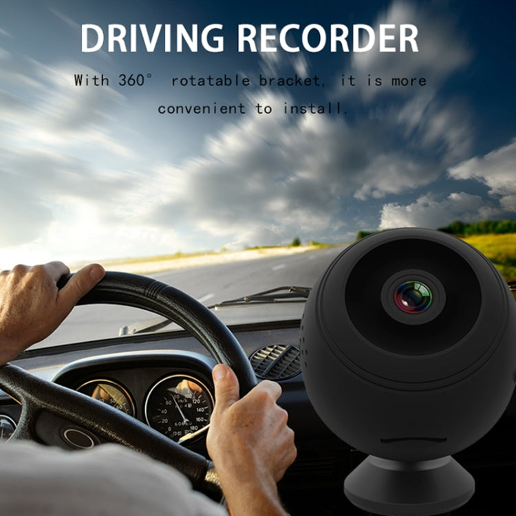 V1 HD 1080P Camera Lens, Supports WIFI & Remote Monitoring &155 degrees Wide Angle & TF Card